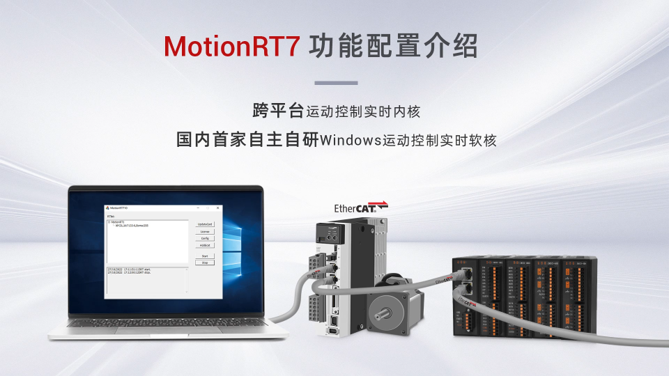 Windows实时运动控制软核MotionRT7 | 功能配置介绍# 正运动技术# 运动控制# 控制卡