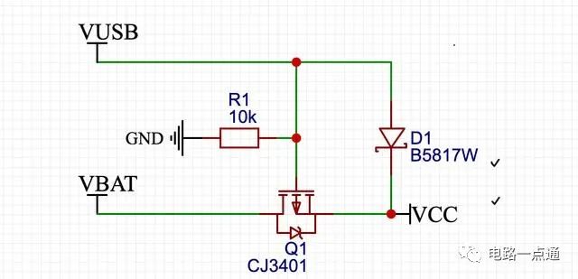 基于MOS管的<b class='flag-5'>双电源自</b>动切换电路设计