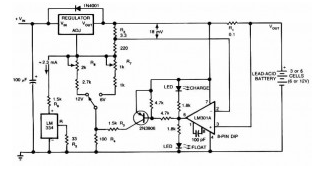 <b class='flag-5'>鉛酸</b><b class='flag-5'>電池</b><b class='flag-5'>充電器</b>電路圖分享