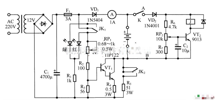 <b class='flag-5'>镍氢电池</b><b class='flag-5'>充电器</b>电路图分享