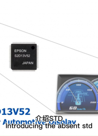 S2D13V52用于汽車顯示器的視頻回放定標器IC