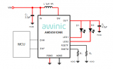 艾為推出雙路LED驅動IC—AW36501DNR