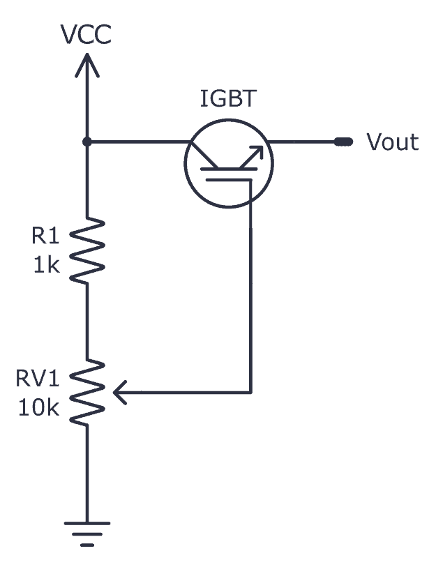 简单IGBT电路原理图