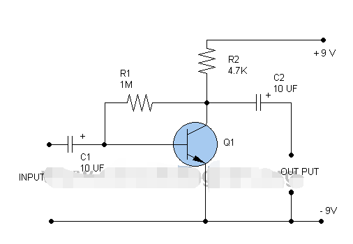 音頻前置放大器電路圖