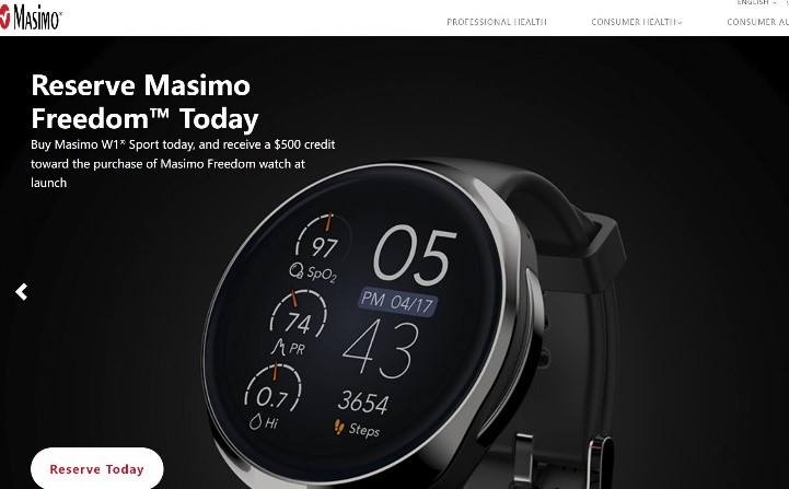遭遇专利阻击战！Masimo获胜，苹果受挫出售不带血氧功能的手表