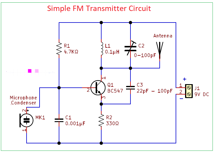 簡單的語音<b class='flag-5'>調頻</b>發(fā)射器電路設計