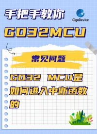 GD32 MCU是如何进入中断函数的？#GD32 #MCU #中断函数 