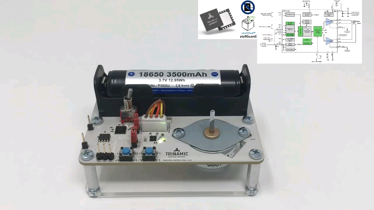 TMC低壓微信電機驅動系列芯片3*3mm/TMC2300驅動步進電機TMC7300驅動控制DC有刷電機