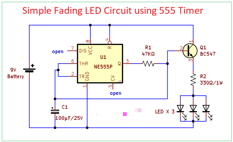 led