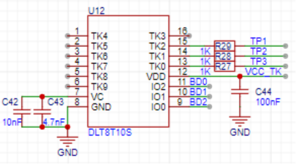 <b class='flag-5'>DLT</b>8T10S<b class='flag-5'>触摸</b>芯片在三触点按摩仪中的应用与优化方案