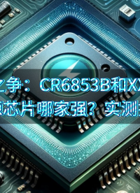 效率之爭：CR6853B和XX2263電源芯片哪家強？實測揭秘 #開關(guān)電源芯片 #PWM #充電器 #適配器 