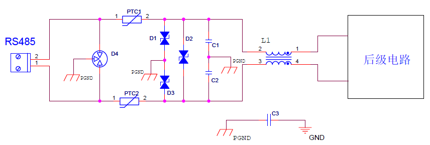 RS485接口EMC電路設(shè)計(jì)方案分析