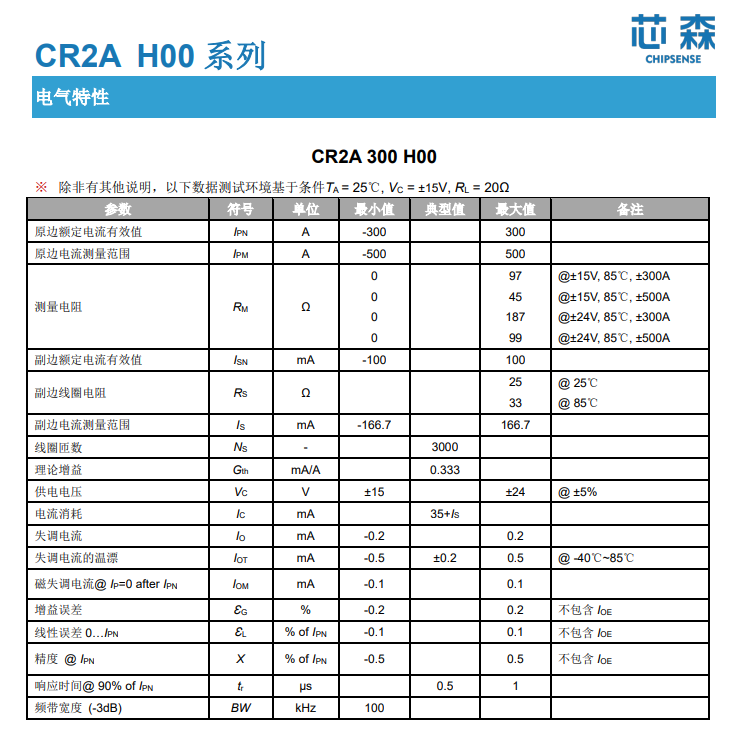 电流传感器