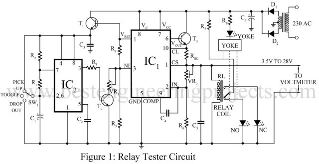 基于定时器IC555的<b class='flag-5'>继电器</b><b class='flag-5'>测试仪</b>电路