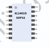 高性能2.4G SOC无线收发芯片XL2401D产品介绍