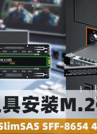 带金属钥匙锁的M.2 NVMe SSD PCIe 4.0硬盘抽取盒你见过吗？