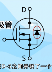 為什么MOS管要并聯一個二極管？# MOS管# #電路知識 #電工 #mosfet 