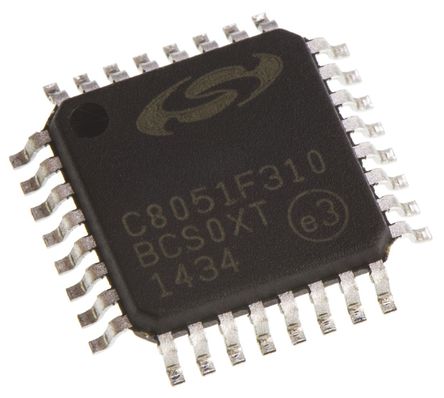 昂科燒錄器支持Silicon labs芯科科技的8位微控制器C8051F310-GQ