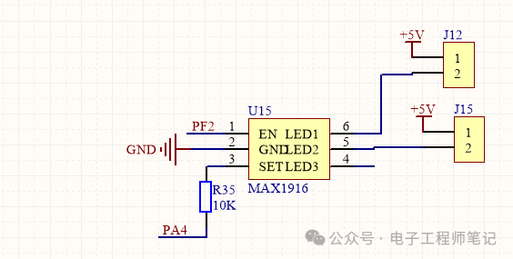 led