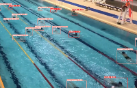 AI泳池溺水识别摄像机