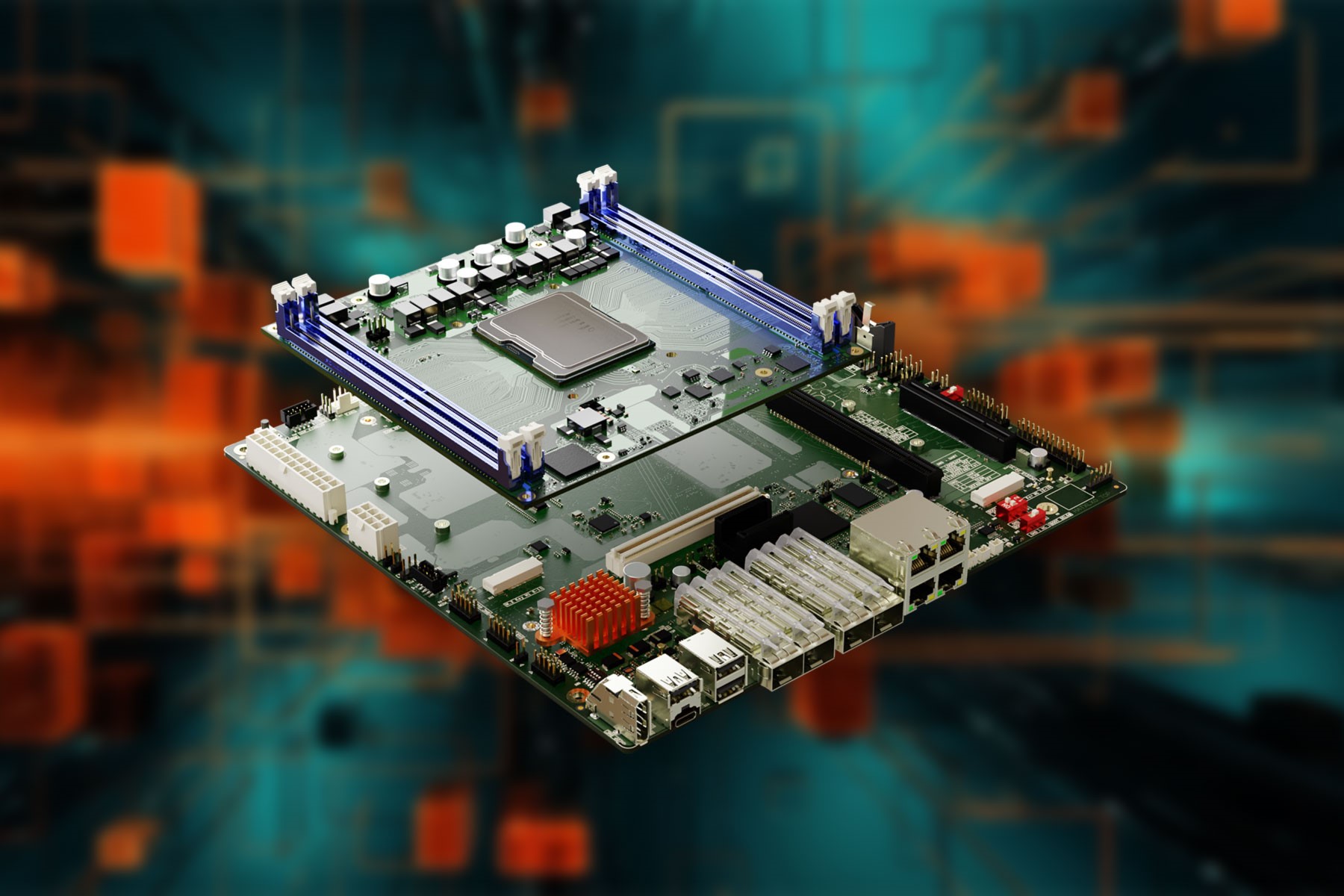 全新 µATX 服务器载板为英特尔 Ice Lake D 处理器系列产品提供更多可扩展性