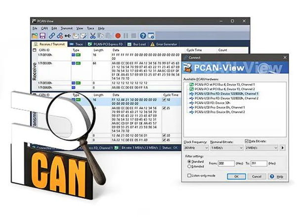 虹科技术 | PCAN View功能细讲：从实时监测到错误帧分析