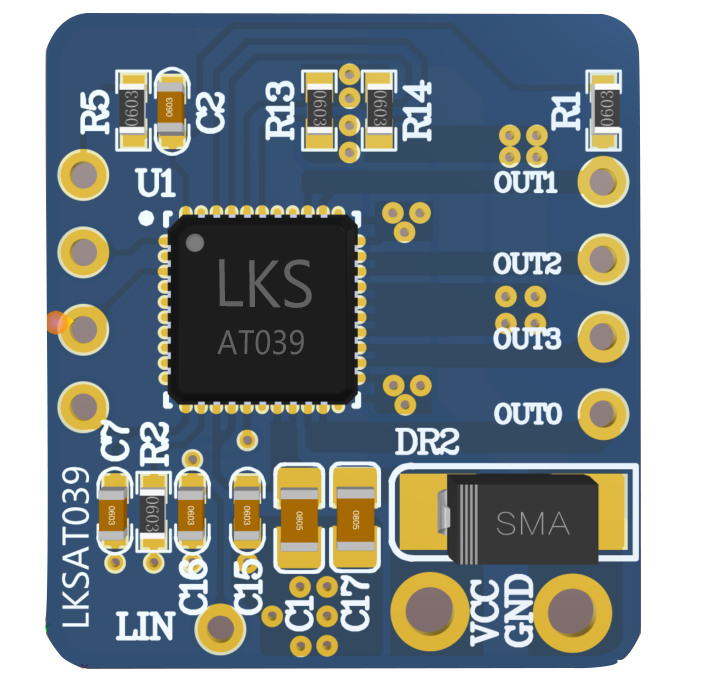 凌鸥创芯推出面向汽车电子应用的紧凑型MCU—LKS32AT039PXL5G6Q9B