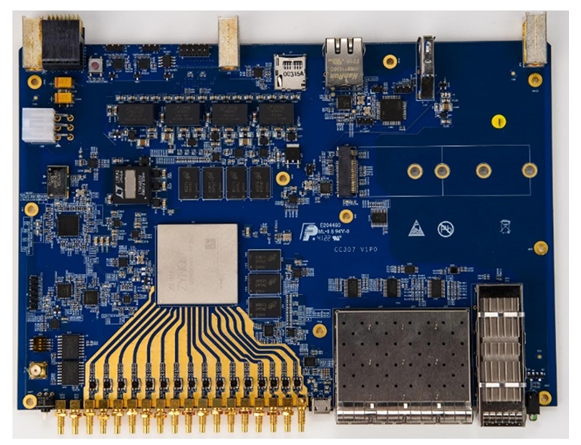 ZU47DR-8通道ADC + 8通道DAC + 8x25G 6U VPX数据处理卡