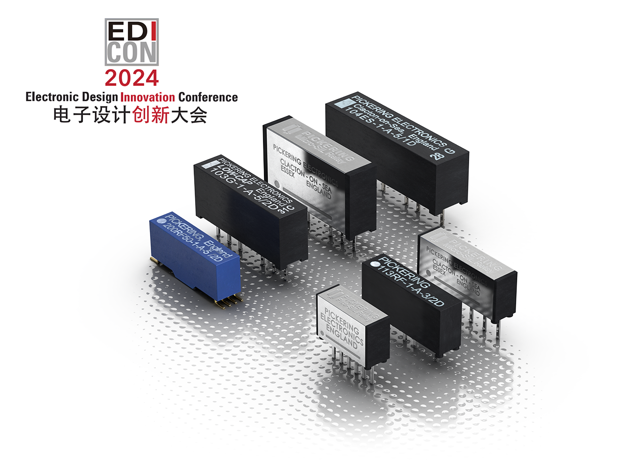   英国Pickering Electronics公司将于EDI Con<b class='flag-5'>2024</b> 展出 用于高速数字开关的同轴舌簧继电器
