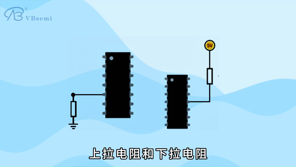 MOS管开关电路中，上拉电阻和下拉电阻有什么区别？