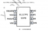 集成编码器的真正单晶圆全新一代OOK发射SOC芯片—XL117PS介绍