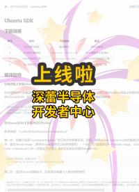 上线啦！深蕾半导体开发者中心：VS680 SoC芯片软硬件资料、演示方案# #人工智能 #智慧能源 