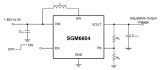 圣邦微电子推出一款20V输出电压同步升压转换器SGM6604