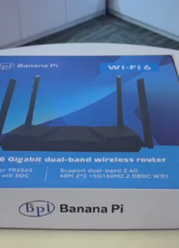 Banana Pi BPI-wfi6 完全開源的路由器，可以自由DIY軟件 #wifi6 #電路知識 