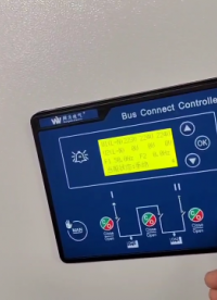 WQ7C母联控制器现场调试视频