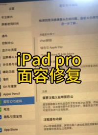 iPad pro面容修復(fù)
