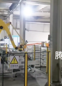 機器人高速運轉，為生產注入力量#碼垛機器人 #碼垛機 #工業機器人 #自動化設備 