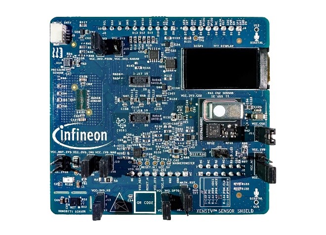 英飞凌推出用于Arduino的XENSIV传感器扩展板， 搭载英飞凌和Sensirion的智能家居应用传感器