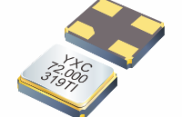YXC無源車規級諧振器，50MHz，封裝尺寸2016，總頻差±80PPM，適用于汽車編碼器