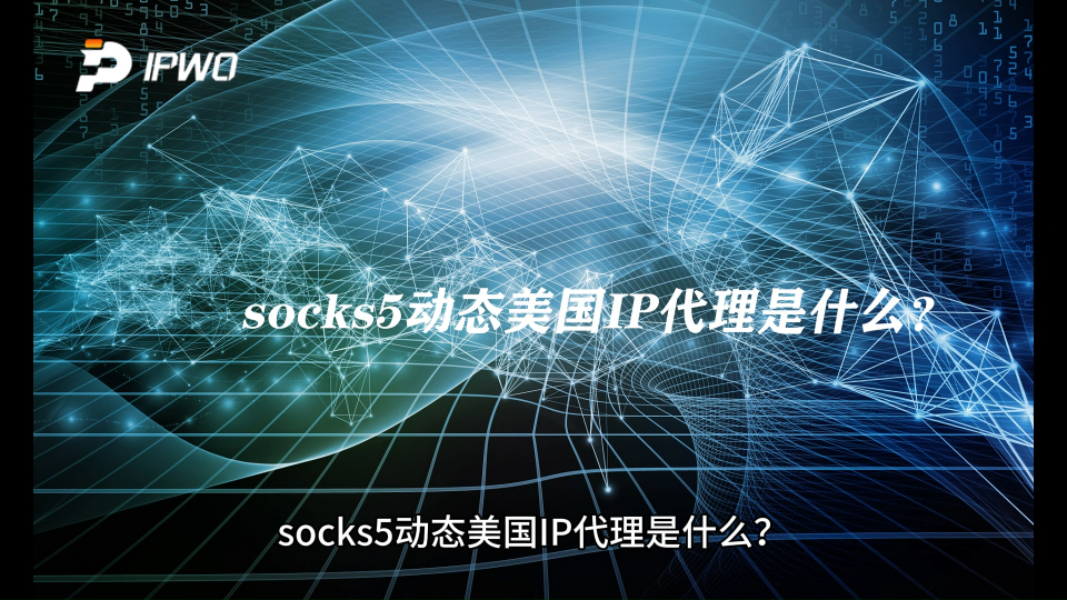 socks5动态美国IP代理