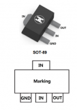 合科泰推出一款采用SOT-89封裝的線性電源芯片79L08
