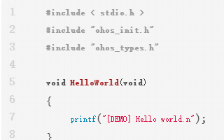 鴻蒙OpenHarmony【輕量系統 編寫“Hello World”程序】 （基于Hi3861開發板）