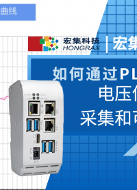 #電壓監測 能確保設備穩定運行，宏集MC Prime #PLC 進(jìn)行電壓信號采集可視化 #物聯(lián)網(wǎng) #數據采集 