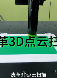 立儀光譜共焦位移傳感器3D皮革點云# 