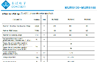 超快恢復(fù)<b class='flag-5'>二極管</b>MURS120~MURS160