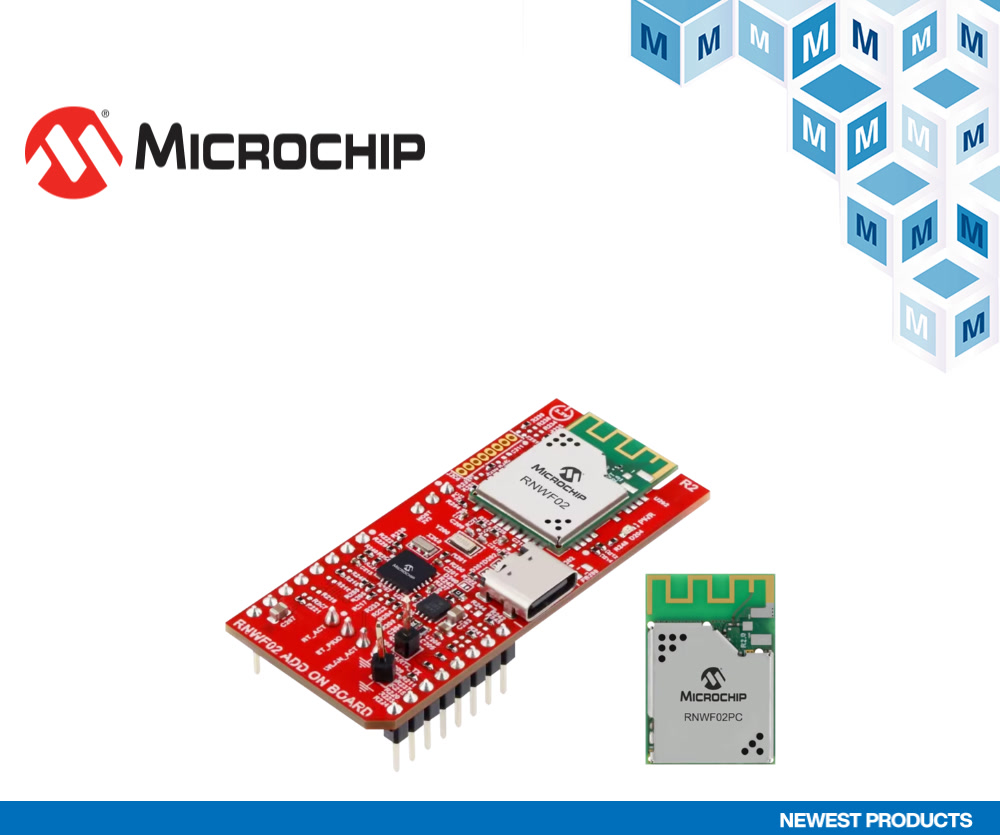 贸泽开售Microchip Technology RNWF02<b class='flag-5'>抢先</b><b class='flag-5'>体验版</b>开发套件 助力工业自动化和IoT应用
