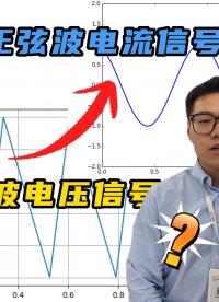 为啥输入三角波电压信号驱动线圈，输出的电流信号是正弦波？#功率放大器 #三角波 #电路知识 