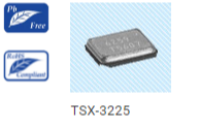3225mm无源晶振TSX-3225适用于便携式无线传输设备应用