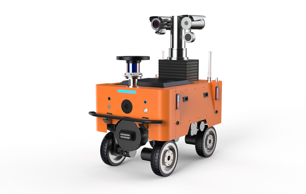 石化行业推出新型巡检机器人# #人工智能 
