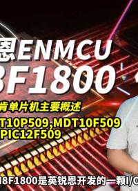 EN8F1800完全替代MDT10P509,MDT10F509,PIC12F508,PIC12F509单片机